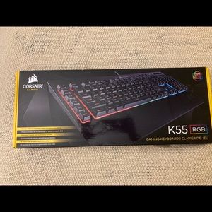 CORSAIR-K55 Wired Gaming Keyboard RGB Backlighting